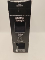 VELCRO Brand Heavy Duty Tape 16 Foot Roll,up to 10 lbs 1-1/2in Width, Black