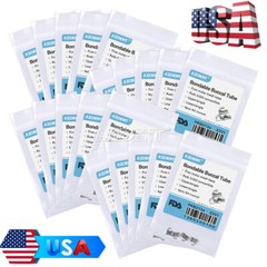 AZDENT Dental Orthodontics Buccal Tube Bondable 1st Molar Convertible Roth .022