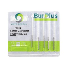 WAVE Dental Carbide Burs Straight Flat End Bur FG 56 57 555 557L Friction Grip