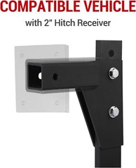 18” Scarifier Shank Hitch Mounted Trencher w/ 2 Replace Teeth Fit 2″ Receiver