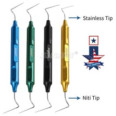 Nickel-Titanium Endo Pluggers – Vertical Condensation Tips for Root Canal 4Color