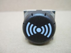AUER 812510405 Black ESV Panel Mount Buzzer 12-24Vac/DC IP65 80dB