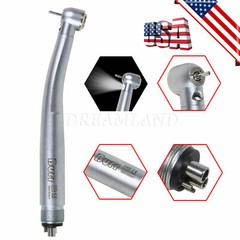 Dental LED Fiber Optic High Speed Handpiece E-generator 4hole NSK Style UDM4