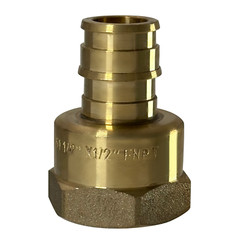 25 Pieces 1/2″ PEX A X 1/2″ FEMALE NPT EXPANSION ADAPTER F1960