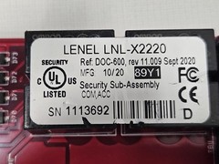 Lenel LNL-X2220 Intelligent Dual Reader Controller
