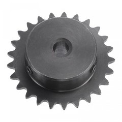 uxcell 25 Tooth Roller Sprocket B Type #25 Chain Single Strand 1/4″ Pitch 8mm…