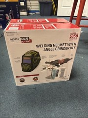 Lincoln Electric Welding Helmet with Angle Grinder Kit K5594-1 -NEW FAST SHIP