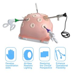 Laparoscopic Surgery Simulator – Portable Trainer w/ Modules for Med Students