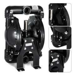 Air-Operated Waste Oil Transfer Pump 35Gpm Pneumatic Dual Diaphragm Pump 120PSI