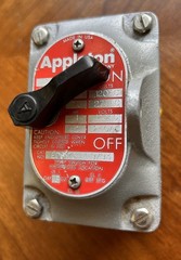 Appleton EDS175-F1 Explosion Proof Hazardous Location Snap Switch 20A 277V