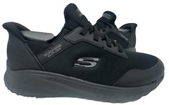 Skechers Women’s Slip-Ins Work Squad Chaos SR Adelo Black Wide Size:8 176N