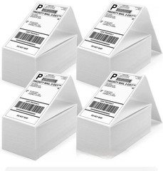 4″x6″ Direct Thermal Shipping Labels Thermal Printers Fanfold 500 Lables