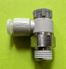 SMC AS2201FG-N01-06SA Flow Control 90° 1/8″ MPT x 6mm (Lot of 10) – New