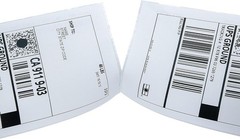 5000 10000 Fanfold 4×6 Direct Thermal Shipping Label for Zebra Elton Rollo