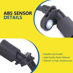ABS Wheel Speed Sensor Front Rear Left Right Compatible with Volkswagen and Audi