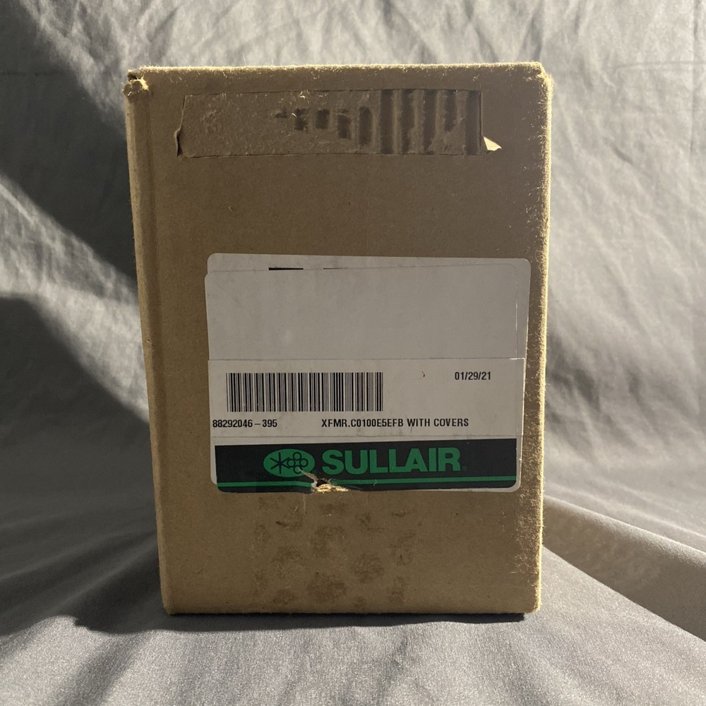 Sullair 88292046-395 / XFMR.C0100E5EFB With Covers / Brand New. Unopened.
