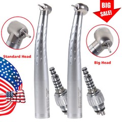 Dental Air Turbine High Speed Handpiece and 4-Hole Quick Coupler Swivel GB4/GD4