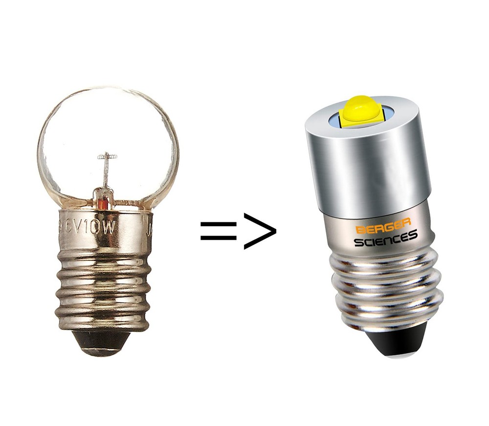 Olympus BH Multi-Head Pointer LED Bulb – Replaces 6V 10W USHIO SM-8G102 8000303