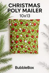 Christmas Poly Mailers 10×13 Self-Seal Shipping Bags Waterproof & Tear-Resistant