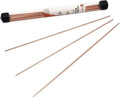 AWS A5.8 Compliant 20PCS Phosphorus Round Copper Welding Rods for Precision Work