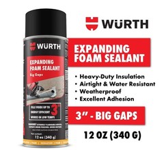 (4 Pack) Big Gaps Expanding Insulating Spray Foam Sealant, up to 3-in, 12oz Can