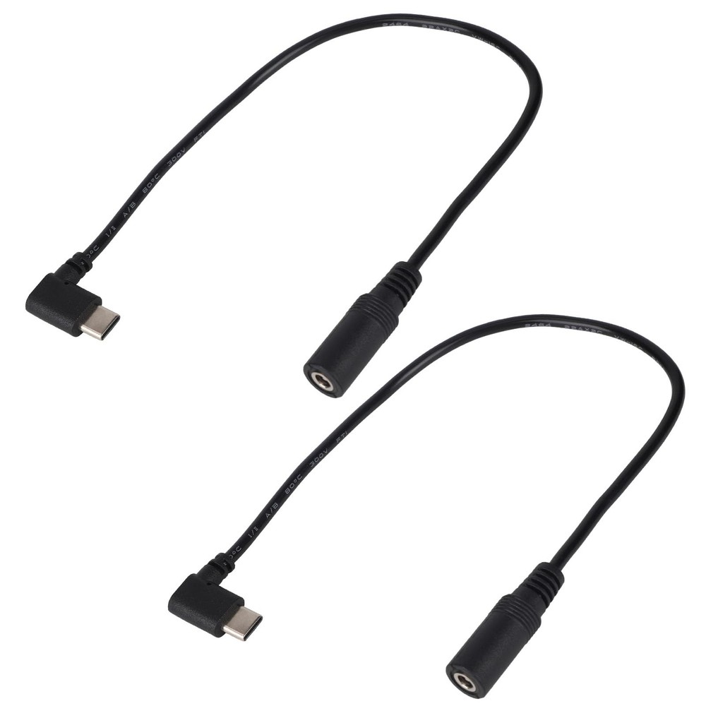 2pcs Type-C to DC Adapter for ORORO Jackets and Vests, 7.4V Heated Vest Adapter