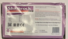 Shamrock SMC Nitrile Disposable Powder Free Medical Gloves Count X-Large XL
