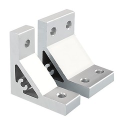90Degree Right Angle Corner Joint Bracket Aluminium Extrusion Profile 20/30/40