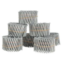 3600Pc Siding Nails 2-1/2 “x .092” 15 Degree Collated Wire Coil Full Round Head