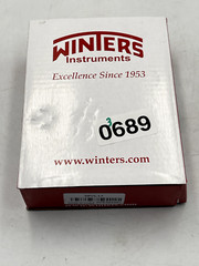WINTERS PFE3933R1 Pressure Gauge 300 PSI 38VL11