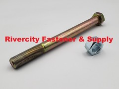 M16-1.5×180 Hex Head Cap Screws Bolts & Nuts 16mm x 1.5 x 180mm M16x1.5 x 180