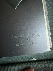 FRANKLIN COVEY Binder Green Line 10” x 8” NEW 90s GREEN With BROWN Leather Trim