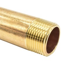 Thrifco 5320098 2 inch x 3 inch Brass Nipple