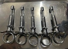 Lot of 12 Hu-Friedy CW Style Dental Anesthetic Aspirating 1.8ml Syringe SYRCW