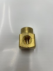 (QTY 2) Superior Products 1/2″ NPTF 2 Outlet Brass Manifold Pipe Tee GMF-3011