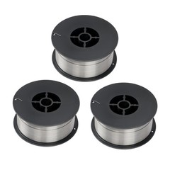 (3 x 2-Lb Spools)E71T-GS .035″ Flux Core Welding Wire – Gasless Mild Steel MIG
