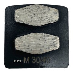 9 Pack Grinding Discs for Husqvarna PG Concrete Grinders Medium Bond 30 Grit
