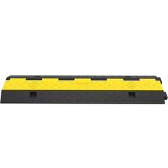 Cable Protector Ramp 5 Packs 2 Channels 40 In. X 3.33 In. 3 Ft. Rubber Modular S