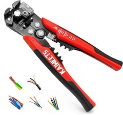 Durable Alloy Steel Wire Stripper & Crimper – Automatic 3-in-1 Utility Tool