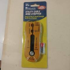 PITTSBURGH TOOLS UTILITY CABLE WIRE STRIPPER, 96158