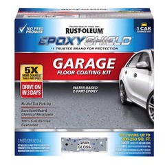 Rust-Oleum Glossy Gray Indoor Epoxy Shield Garage Floor Coating Kit (Pack of 2)
