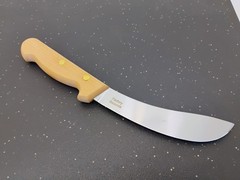 Dexter USA Skinning Knife Wood Handle 6inch Curved Hi Carbon Steel FactorySecond