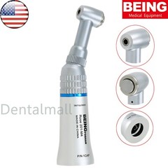 US Being Dental E-type 1:1 Push Button Low Speed Contra Angle fit NSK 201 CAP