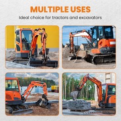 Quick Attach Bucket Ears Fit For Kubota KX040 KX71/KX91 KX121/KX033 U35