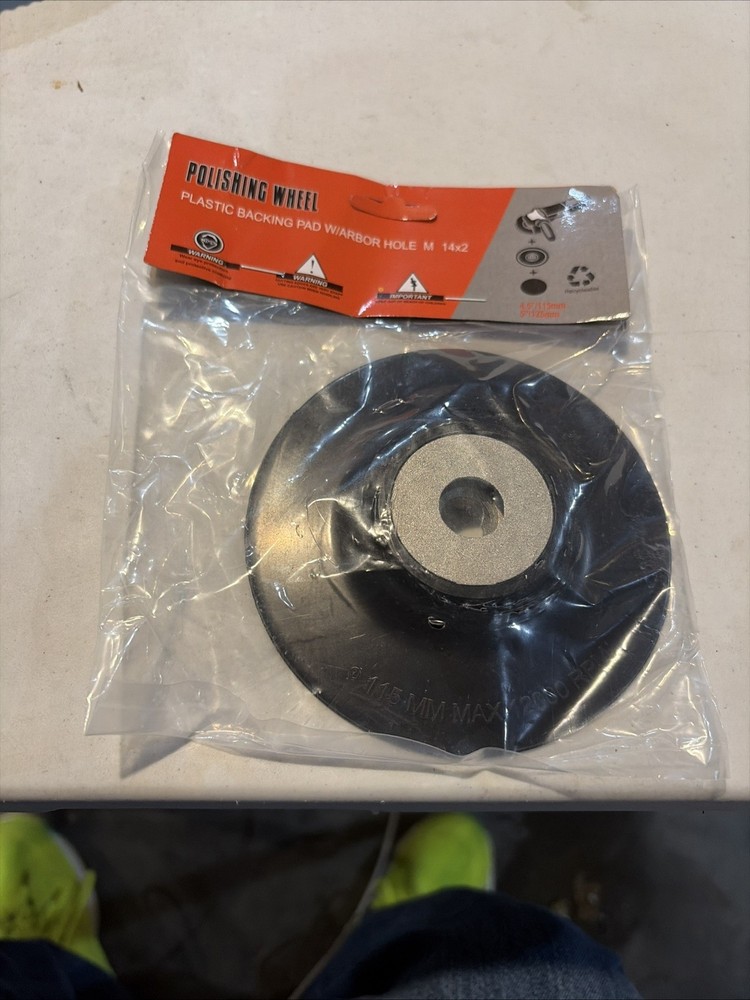115 MM BACKING GRINDING PAD 4.5 INCH DIAMETER ART-NO GE 2009