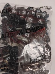 Hanger Garment Size Marker Tag XXL Sizer 100 Pieces Retail Store Size XXL