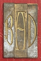 3 Letter Monogram Font Set for New Hermes Engravograph Pantograph Engraving Sys.