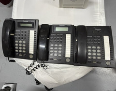 Panasonic Advanced Hybrid Phone System KX-TA624 including Several Hybryd Phones.