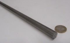 4140/4142 Steel Rod, Metric 12 mm Dia. (-0.051) x 3 FT Length