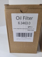 Lot of Two Filters; 6.3463.0 Fits For Kaeser Air Compressor Oil Filter